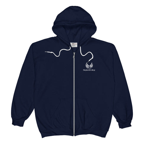 Shepherds College Soaring Eagles Unisex Zip Hoodie