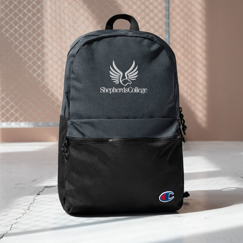 Shepherds College Embroidered Champion® Backpack